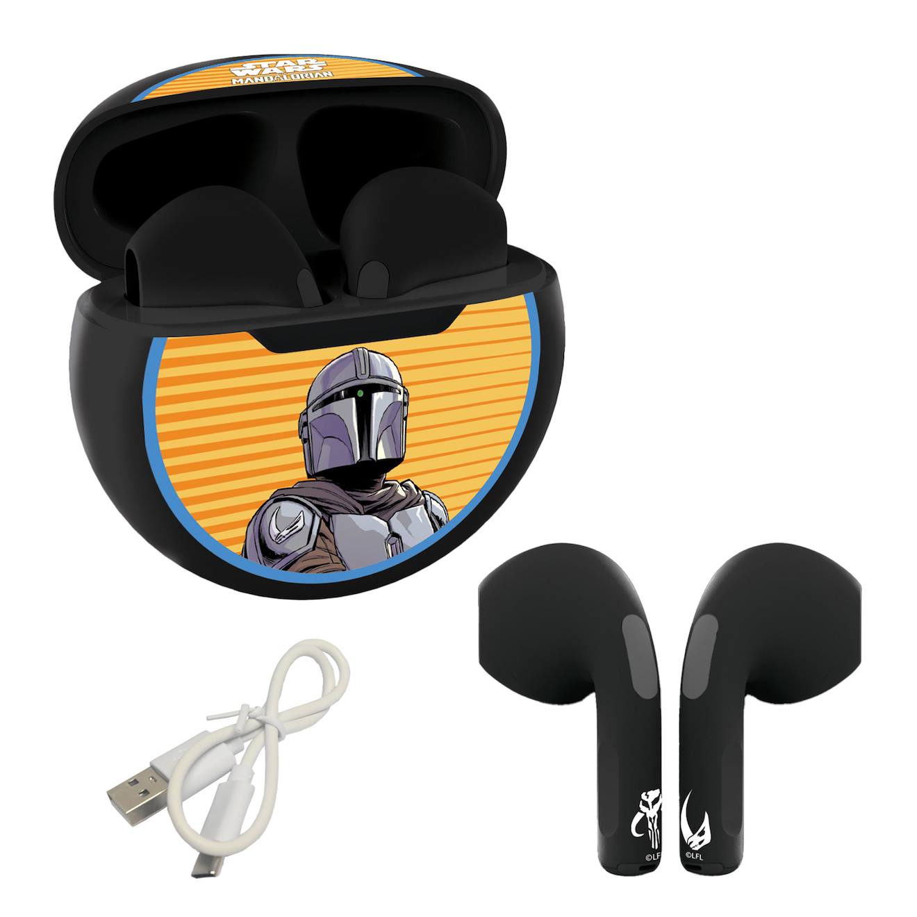 Écouteurs Sans Fil Bluetooth Star Wars Noir