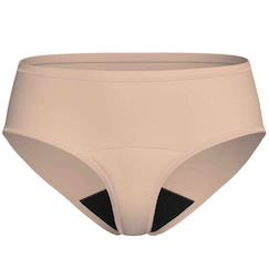 Vêtements de grossesse-Lingerie-Culotte menstruelle taille haute coton absorbante réutilisable