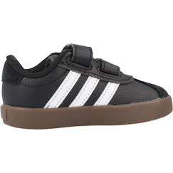 Chaussures-Basket bébé garçon en cuir court velcro