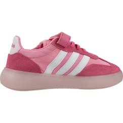 Chaussures-Basket fille en cuir et textile lacets urbain