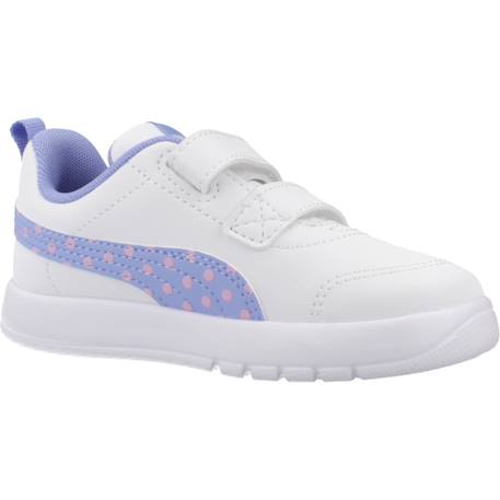 Basket fille modèle courtflex v3 dotty v Blanc white 5 - vertbaudet enfant 