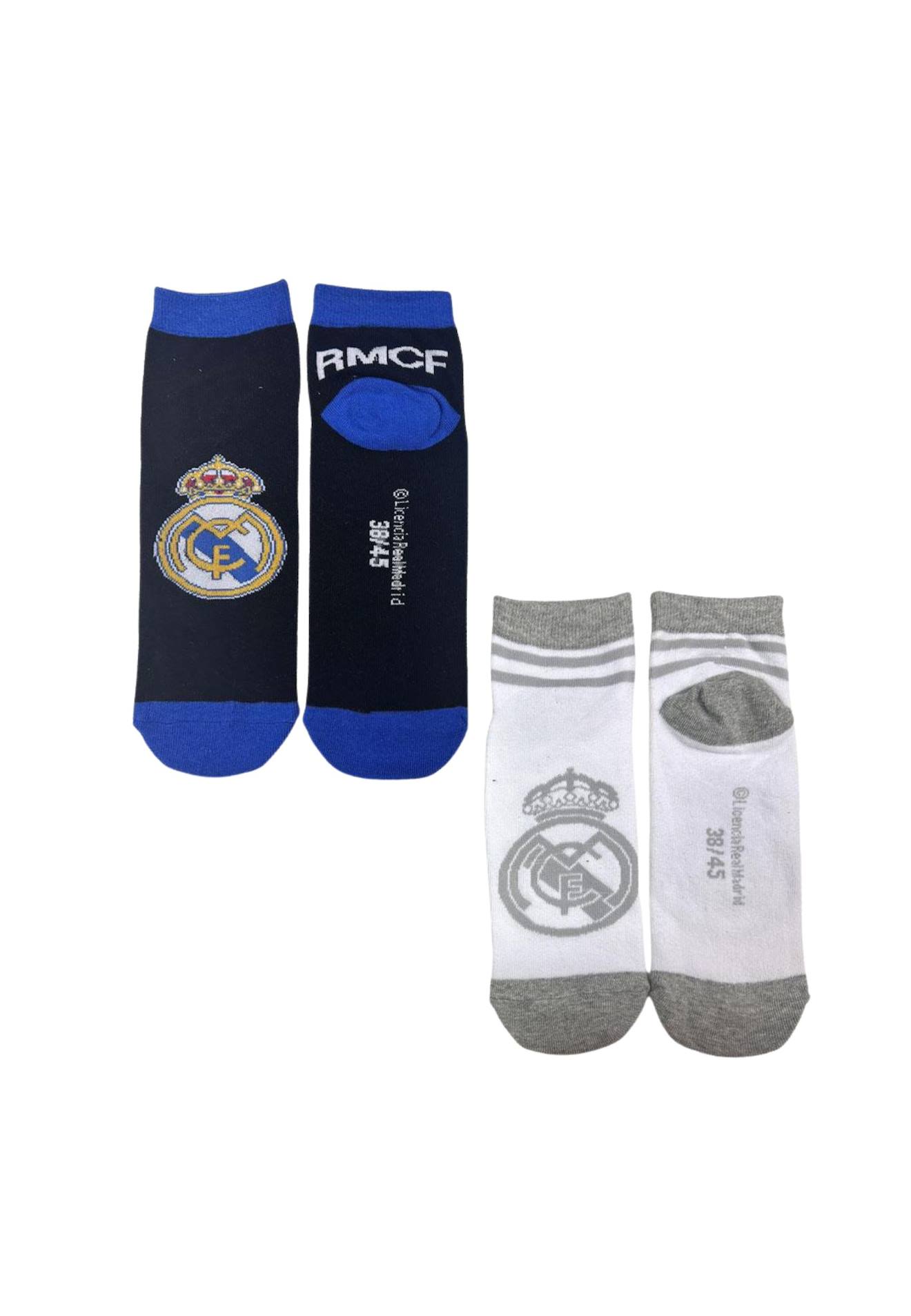 Lot De Chaussettes Courtes - Real Madrid Multicolor
