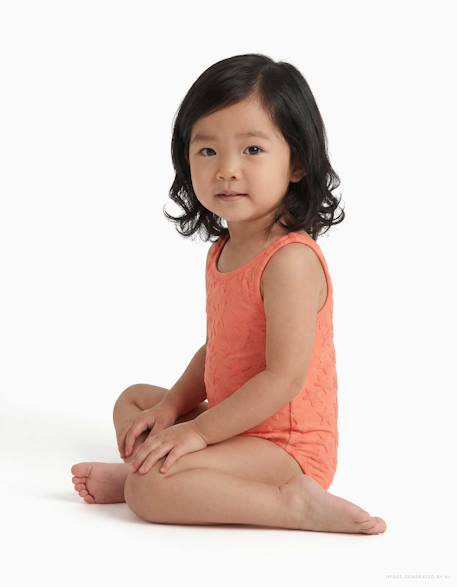 Bébé-Maillot de bain avec motif d'étoiles en bouclé