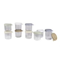 Puériculture-Repas-Coffret 10 portions en verre 250 ml