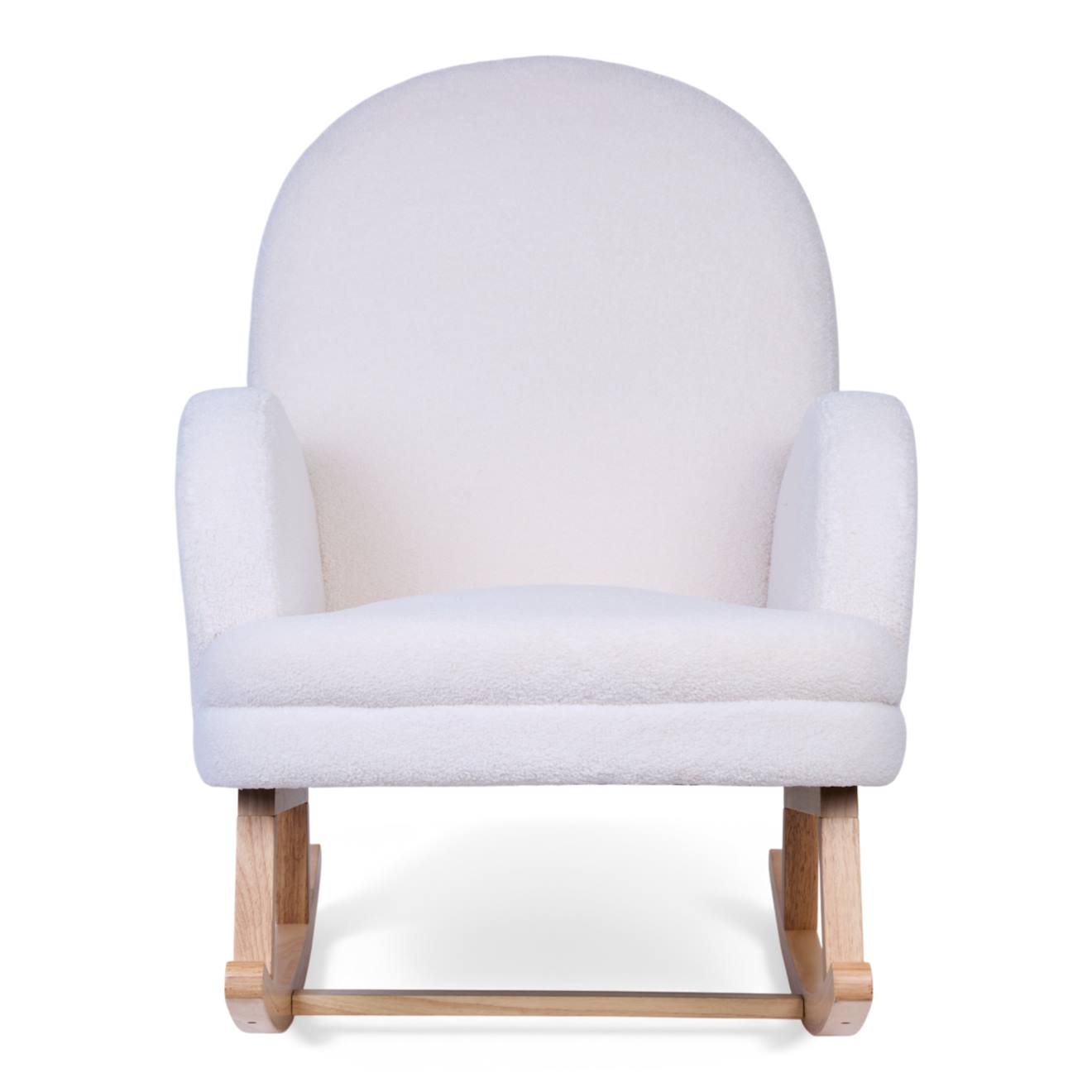 Chaise À Bascule Pour Enfant Teddy Teddy Blanc Cassé