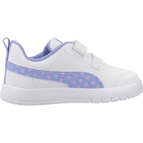 Basket fille modèle courtflex v3 dotty v Blanc white 1 - vertbaudet enfant 