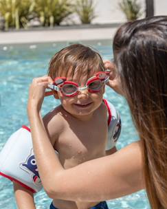 -Lunettes de natation enfant anti buee uv