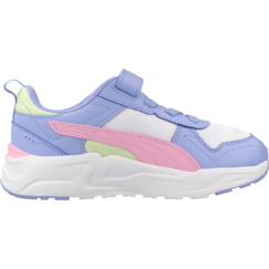 Chaussures-Basket fille tricot amorti lacets