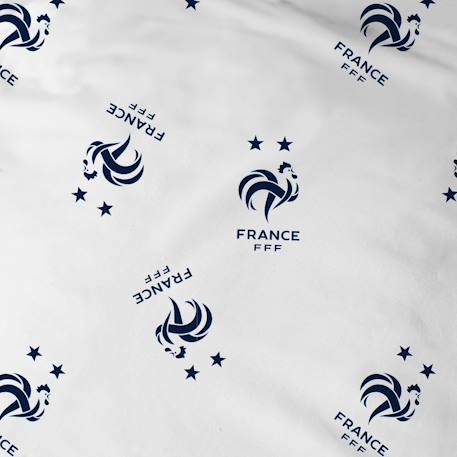 Drap-housse football 100% coton, fff Bleu 3 - vertbaudet enfant 