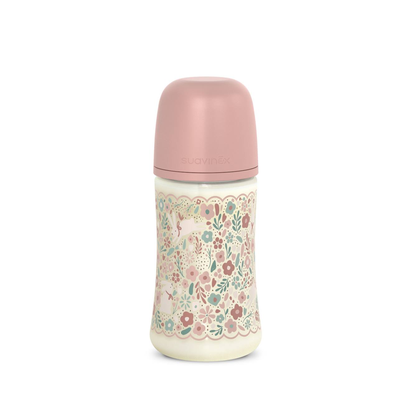 Biberon En Polyamide Avec Tétine Sx Pro 270 Ml Débit M Liberty Rose
