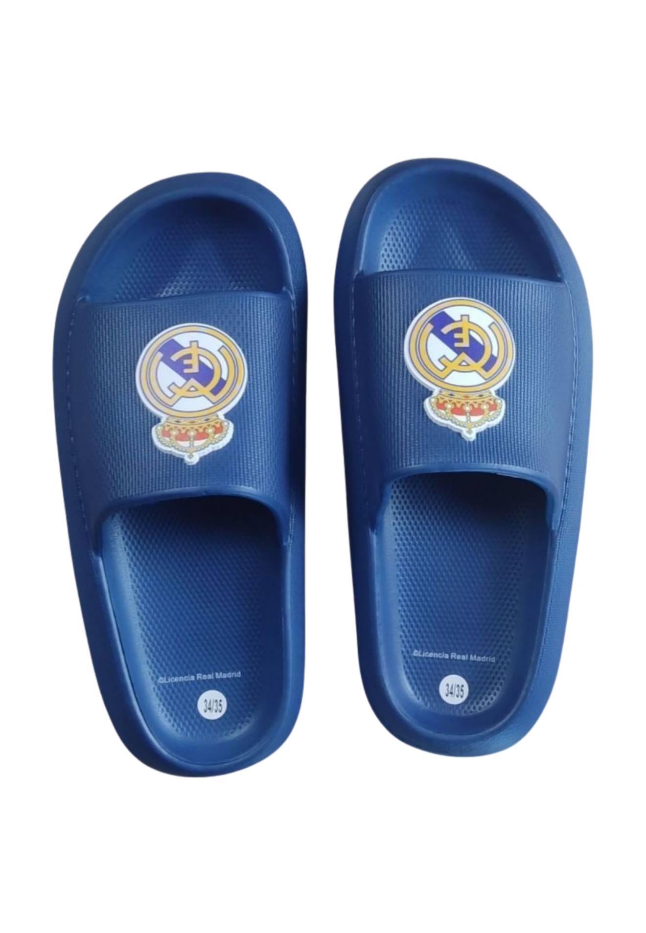 Claquettes De Piscine Eva Real Madrid Bleu