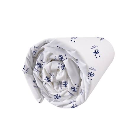 Drap-housse football 100% coton, fff Bleu 2 - vertbaudet enfant 