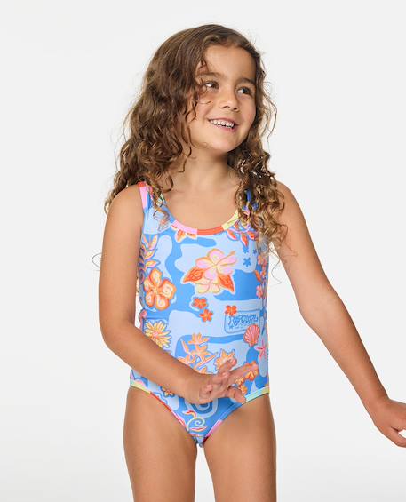 Maillot de bain une pièce réversible surf magic revo fille  - vertbaudet enfant