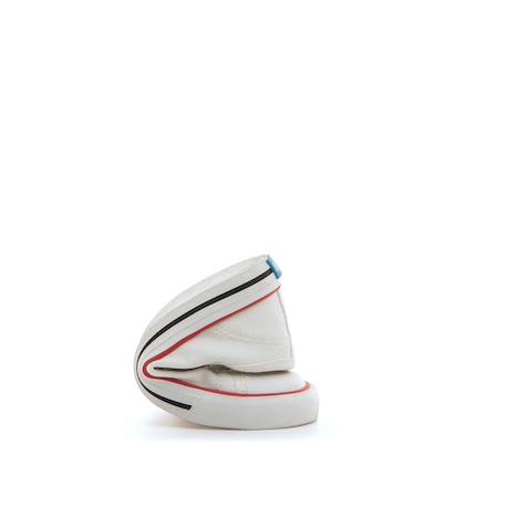 Sneakers garçon fermeture à lacets + scratch Blue marine+White 9 - vertbaudet enfant 