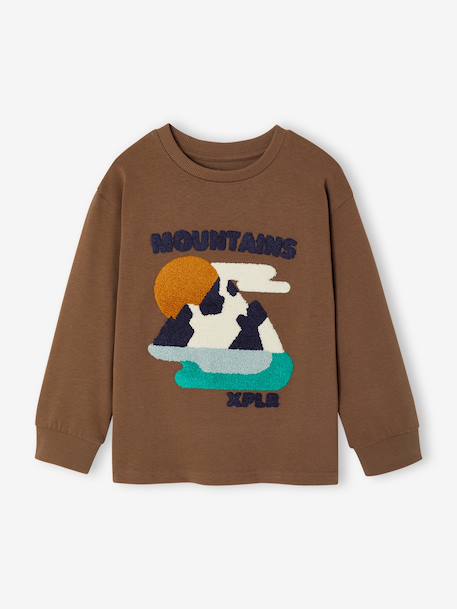 T-shirt manches longues garçon  - vertbaudet enfant