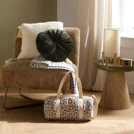 Sac bowling en gaze de coton léopard  - vertbaudet enfant