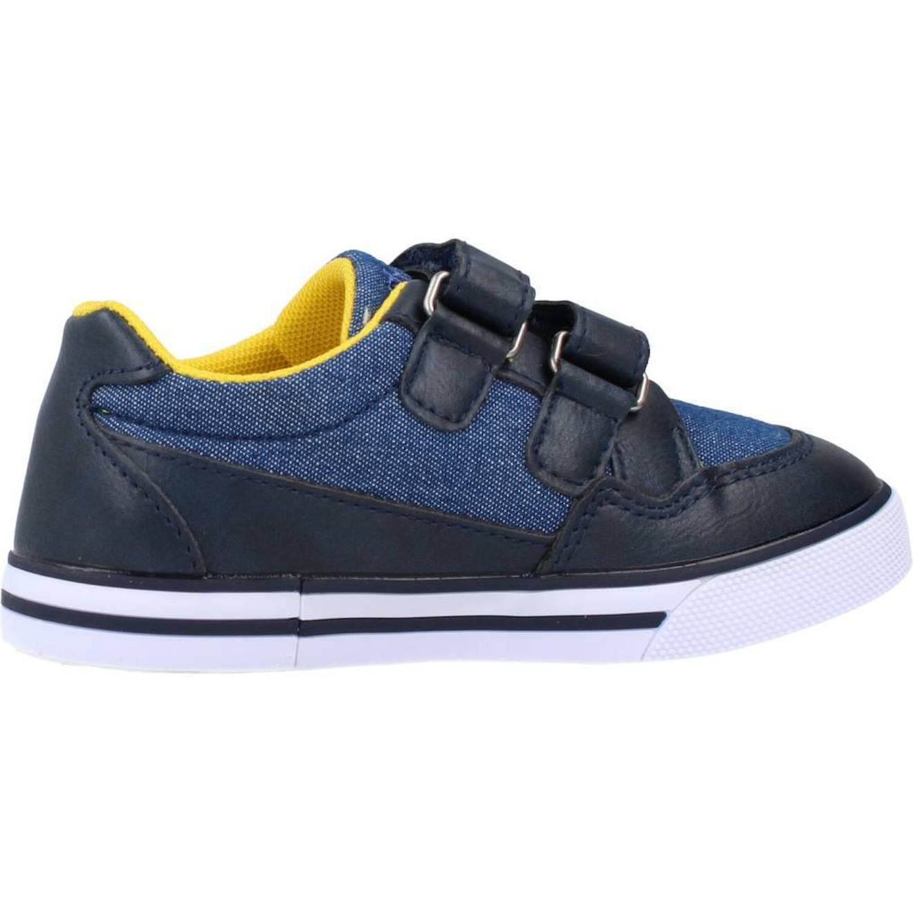 Basket Enfant Textile Folk Bleu 800