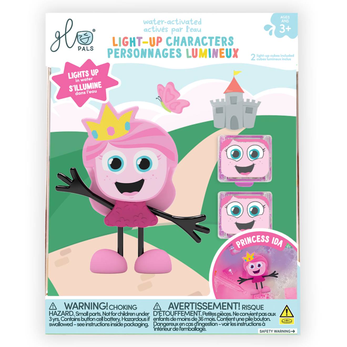 Jouet De Bain Lumineux Princesse Ida Rose