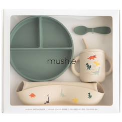 Puériculture-Repas-Coffret repas en silicone (4 pièces)