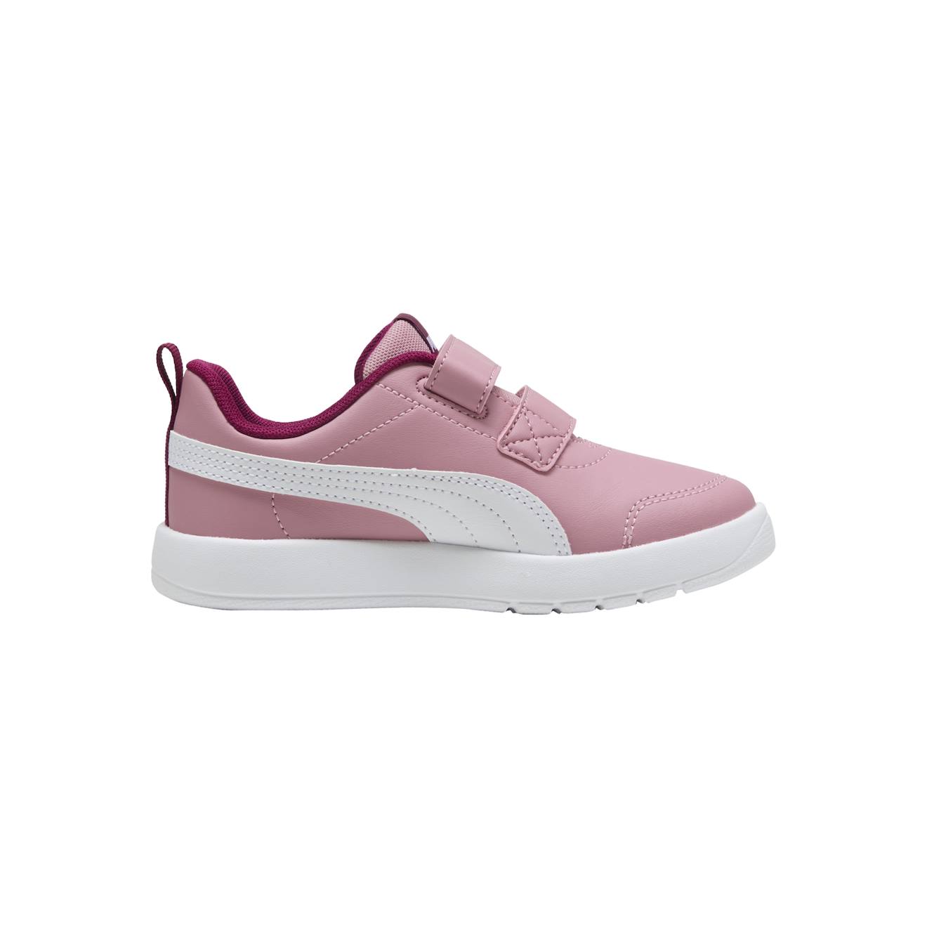 Baskets Basses À Scratch Poised Rose Puma Blanc Berry