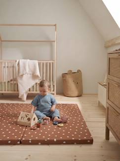 Jouet-Premier âge-Tapis de motricité pliable et déhoussable