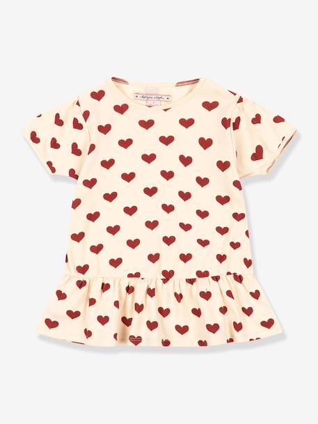 Fille-T-shirt bas volant
