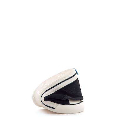 Sneakers garçon fermeture à lacets + scratch Blue marine+White 3 - vertbaudet enfant 