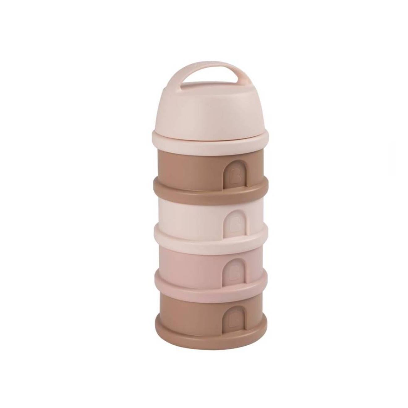 Boîte Doseuse De Lait 4 Compartiments Empilables Barbe À Papa (Béaba) - Image 1
