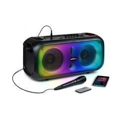 Jouet-Enceinte ado lumineuse à bandoulière et micro