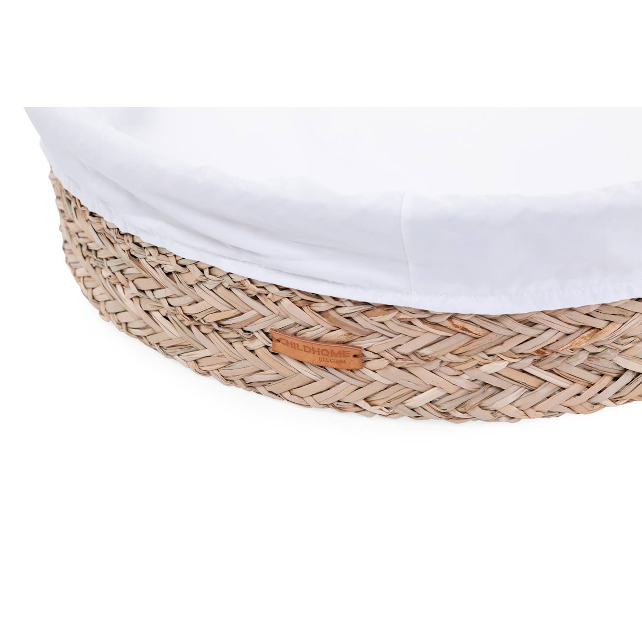 Panier À Langer Jonc De Mer Naturel/blanc (Childhome) - Image 2