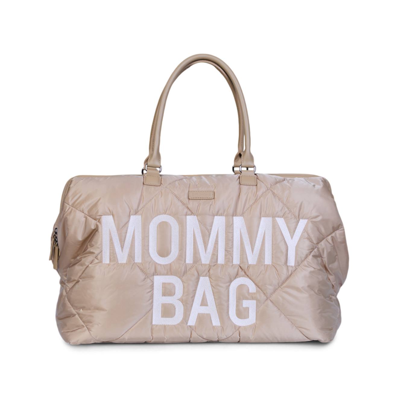 Sac À Langer Mommy Bag Beige Matelassé