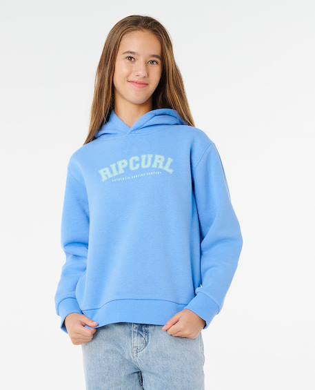 Fille-Pull, gilet, sweat-Sweat à capuche staple varsity fille