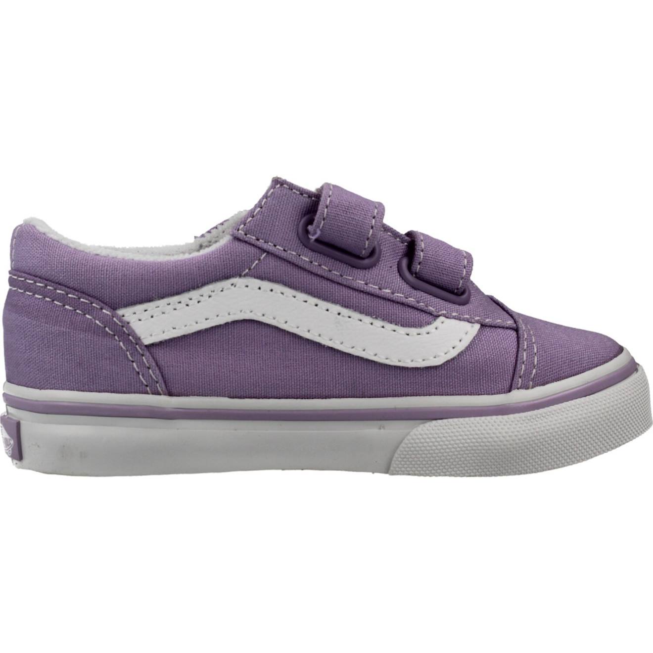 Baskets Enfant Fille En Textile Violet Orchid
