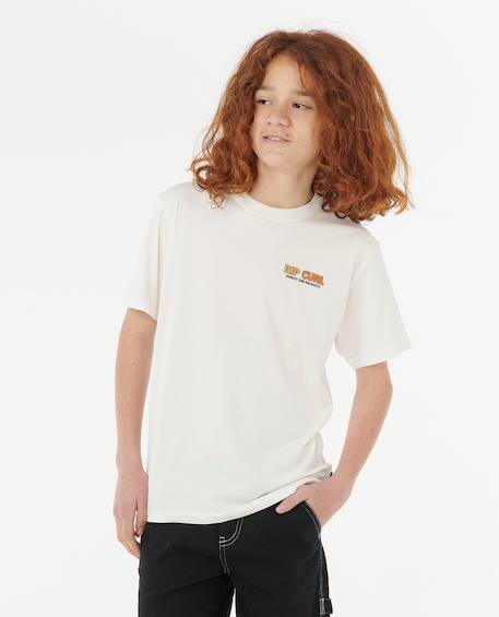 T-shirt à manches courtes surf revival lined up enfant  - vertbaudet enfant