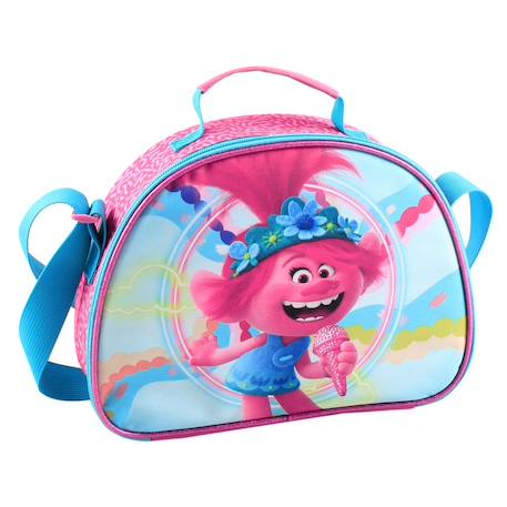 Sac goûter trolls 28 cm - bandoulière  - vertbaudet enfant