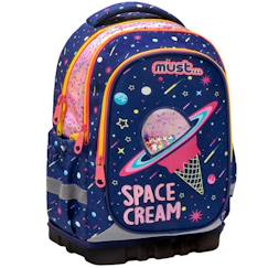 -Sac à dos fille cmp space cream 2 compartiments zippés 43 cm