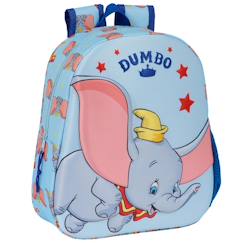 Sac à dos fille imprimé dumbo 3d tissu synthétique disney  - vertbaudet enfant