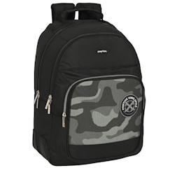 Sac à dos safta stone – 2 compartiments zippés 42 x 32 x 15 cm  - vertbaudet enfant