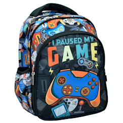 Sac à dos maternelle garçon imprimé gaming 30 cm  - vertbaudet enfant