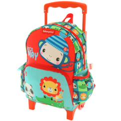 -Sac à dos à roulettes maternelle animaux fisher price 30 cm
