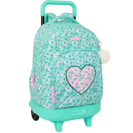Garçon-Accessoires-Sac à dos à roulettes safta coeur 45 cm trolley haut de gamme