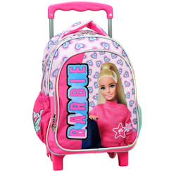 Sac à dos à roulettes fille - barbie - heart 30 cm - maternelle  - vertbaudet enfant
