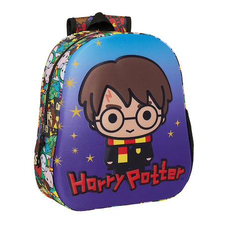Cartable maternelle harry potter face 3d thermoformée en eva  - vertbaudet enfant