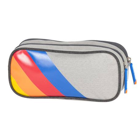 Trousse double compartiment kidabord french disorder colorama – 22 cm  - vertbaudet enfant