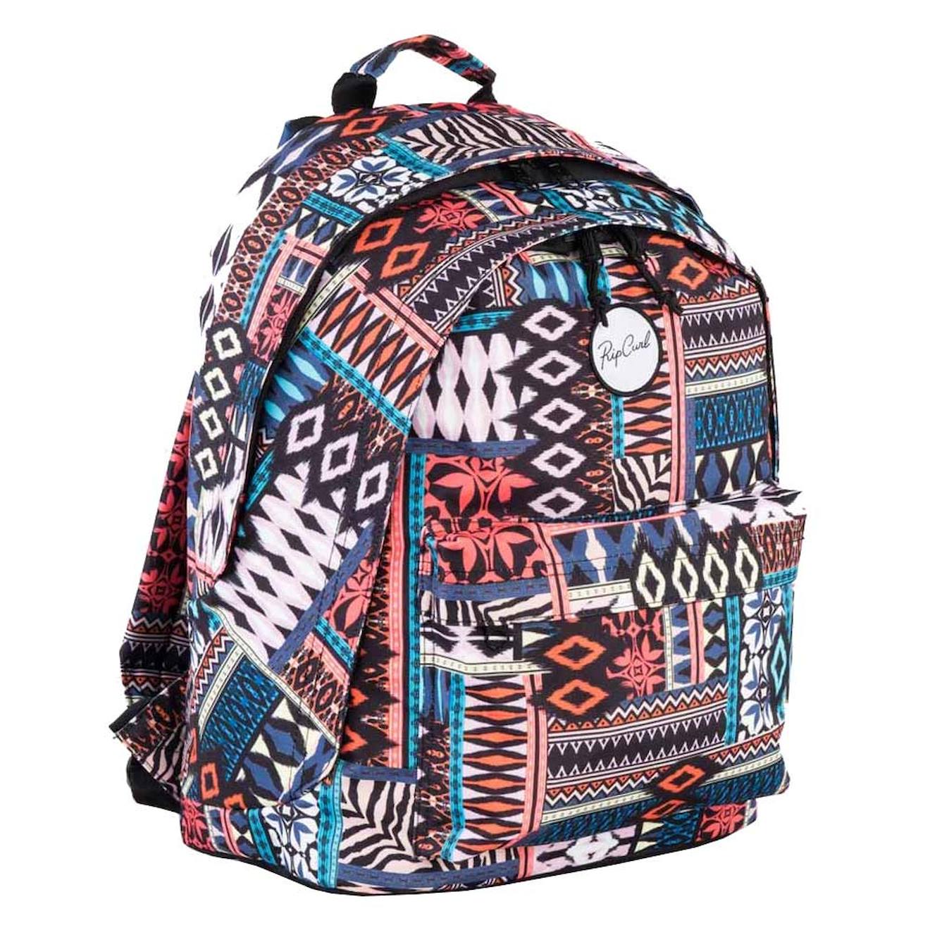 Sac À Dos Fille Avec 2 Compartiments Rip Curl Double Dome Multico 42 Cm - Qualité Premium Multicolore Sac À Dos Fille Avec 2 Compartiments Rip Curl Double Dome Multico 42 Cm - Qualité Premium Multicolore