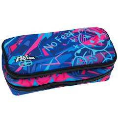Jouet-Matériel scolaire-Trousse double compartiment no fear bear 23 cm
