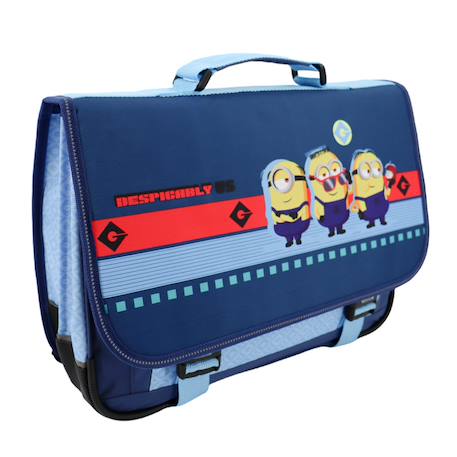 Sac cartable minions team fix it 41 cm – , bretelle réglable minions  - vertbaudet enfant
