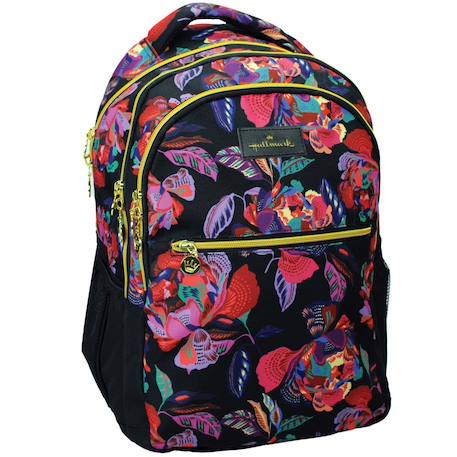Fille-Sac à dos fille hallmark floral 43 cm à 2 compartiments zippés - hallmark