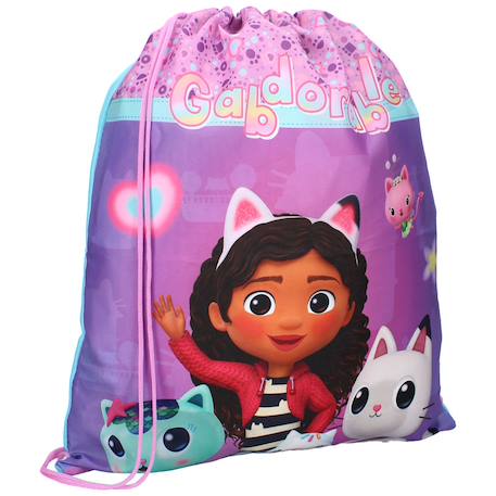 Garçon-Accessoires-Cartable, trousse-Sac de natation à cordon 44 cm gabby imprimé gabdorable – gabby