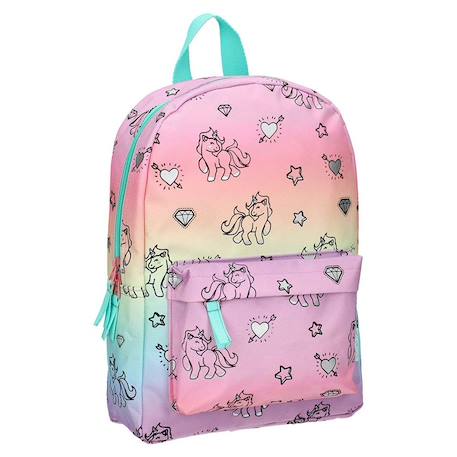 Fille-Sac à dos maternelle fille licornes milky kiss 33 cm